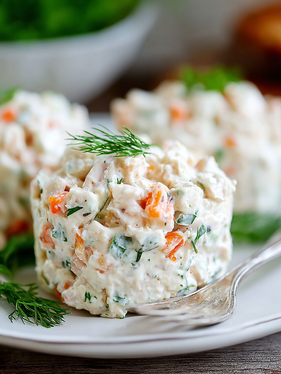 A delicious crab salad recipe for every gathering.