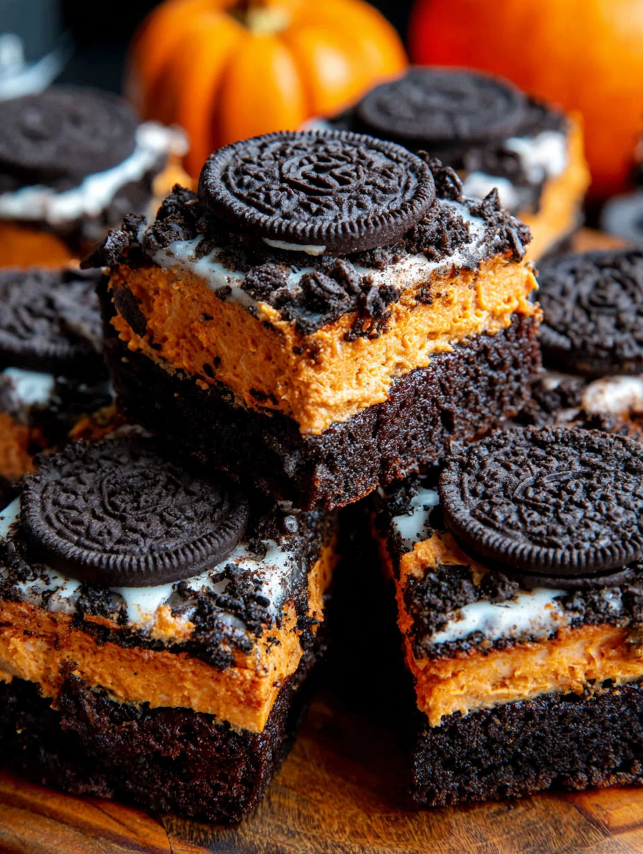A close up of a chocolate and orange dessert.