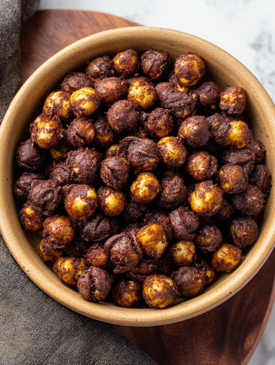 A bowl of cocoa puffs.
