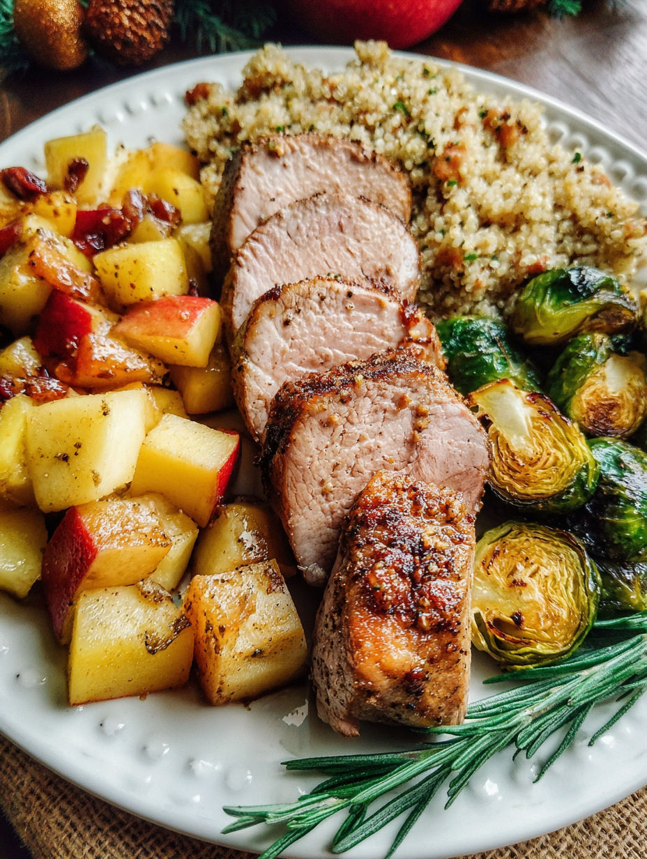 A plate of food with meat and vegetables.