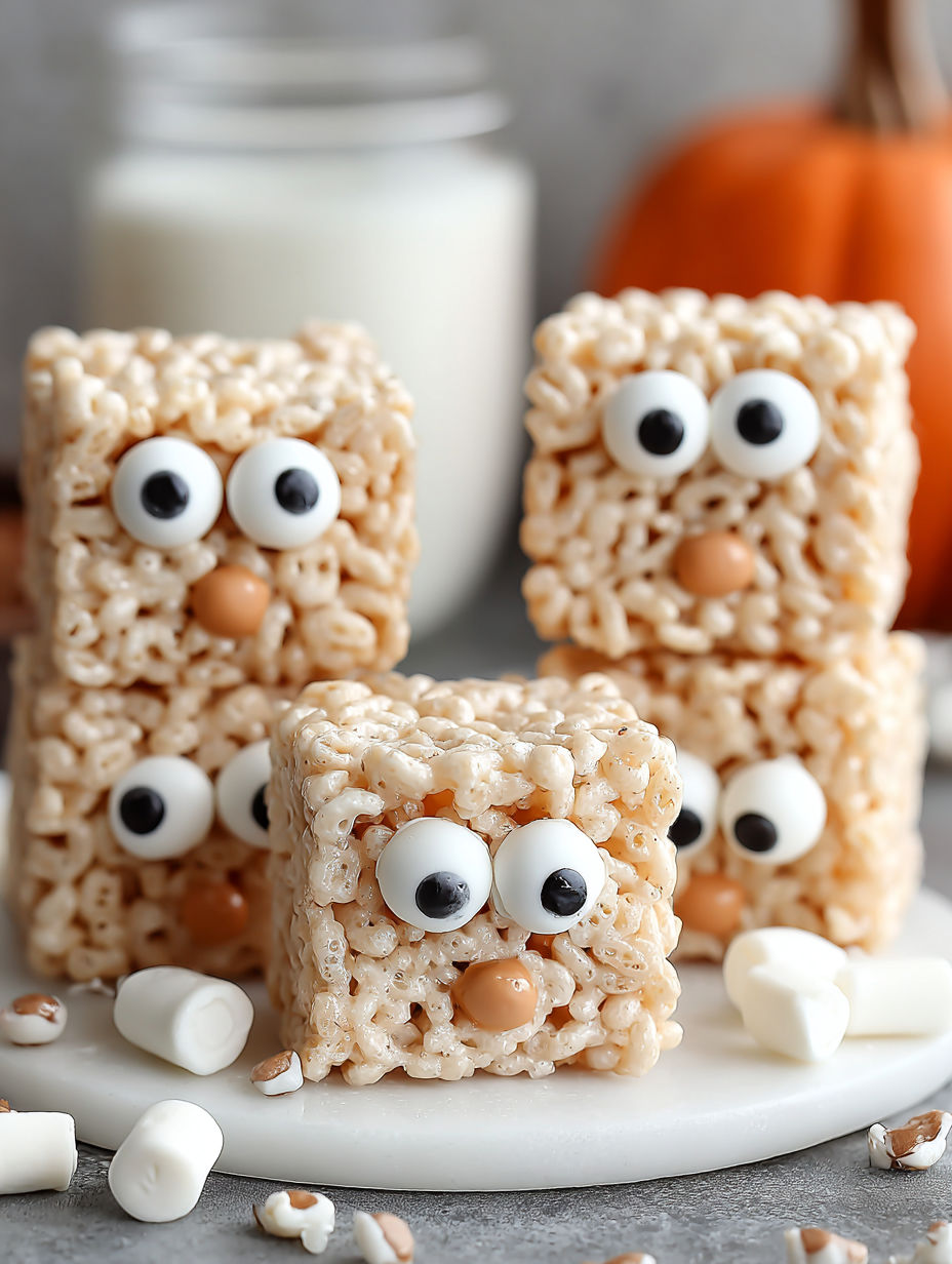 Rice Krispie Mummies - Fun Kids Halloween Activity!