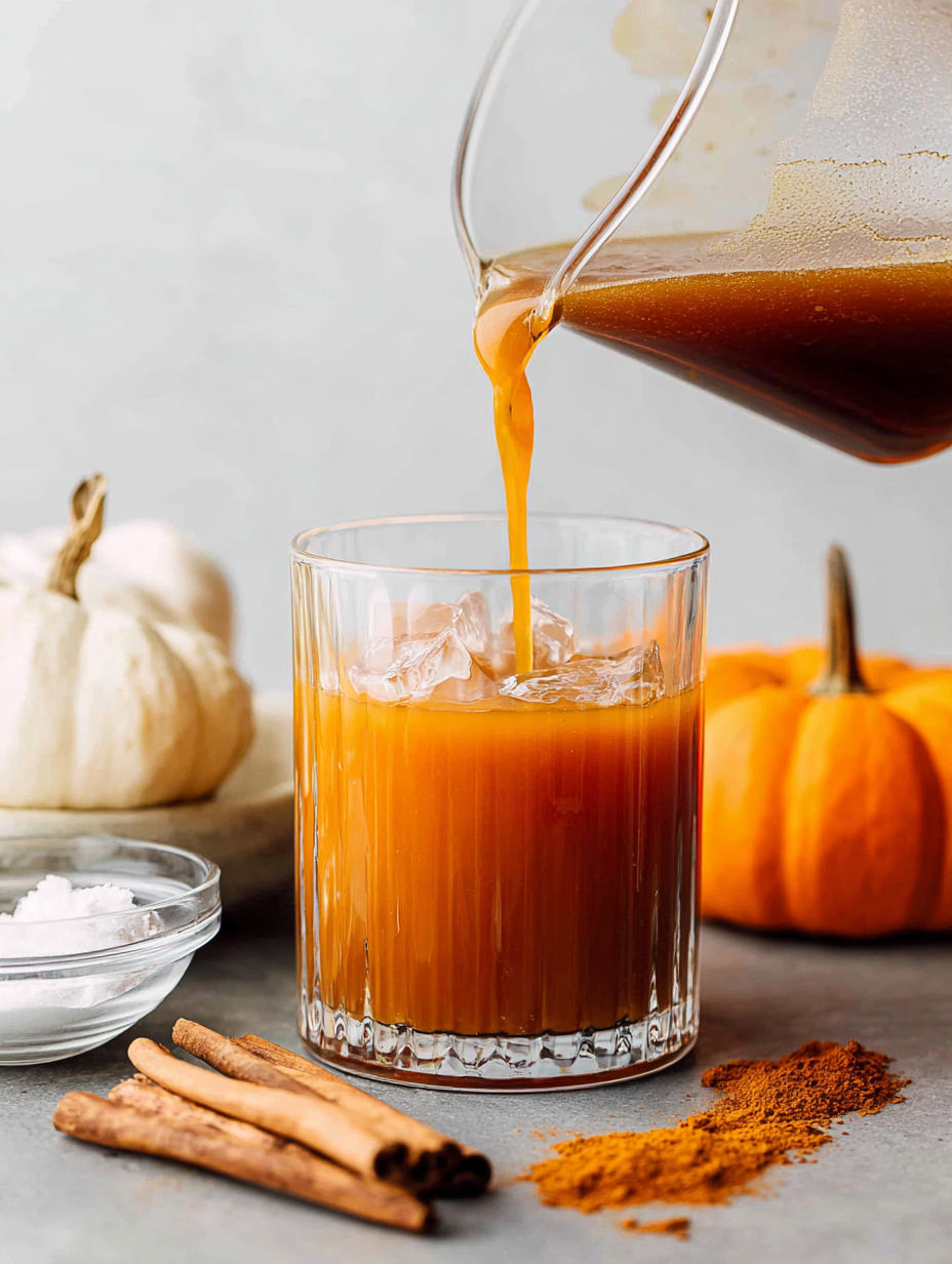 A glass of liquid is poured into a glass.