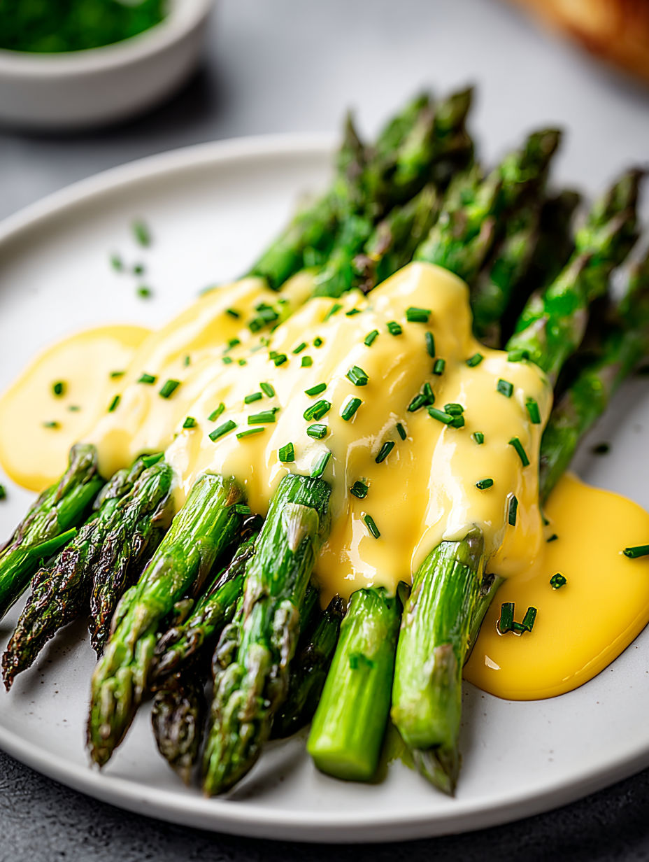 Asparagus Hollandaise - Easy Gourmet Recipe!