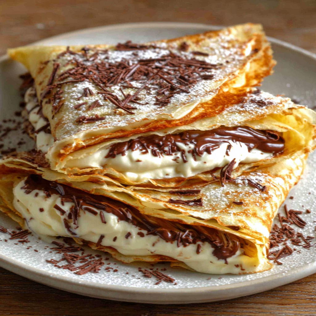 A plate of creme filled pastries.