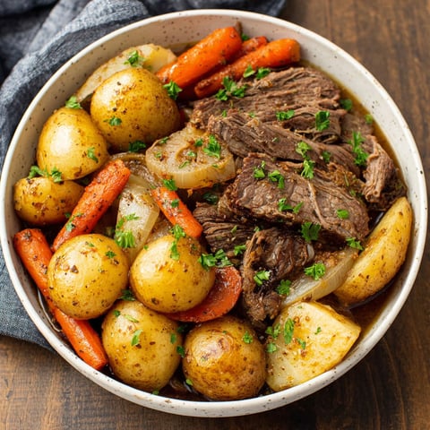 A bowl of beef and vegetables.