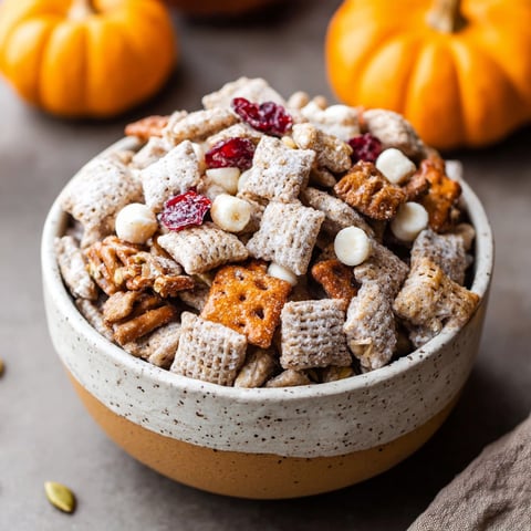 A bowl of pumpkin spice buddies.