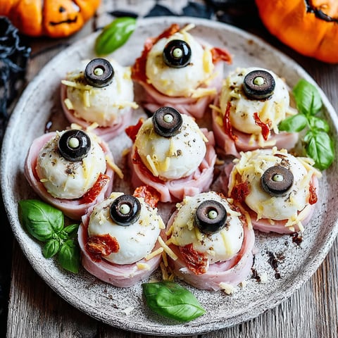 A plate of food with olives and cheese on it.