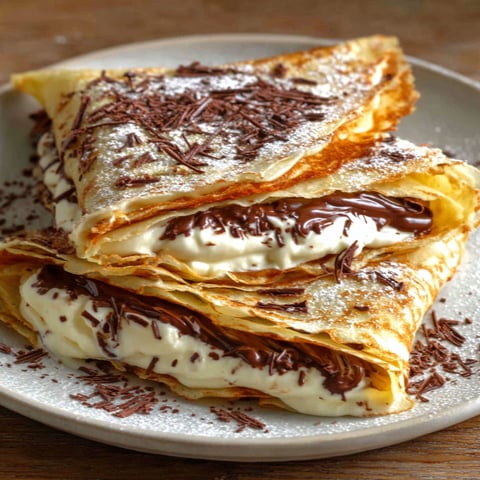 A plate of creme filled pastries.