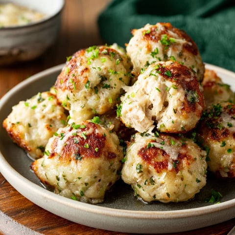 A plate of turkey stuffing balls.